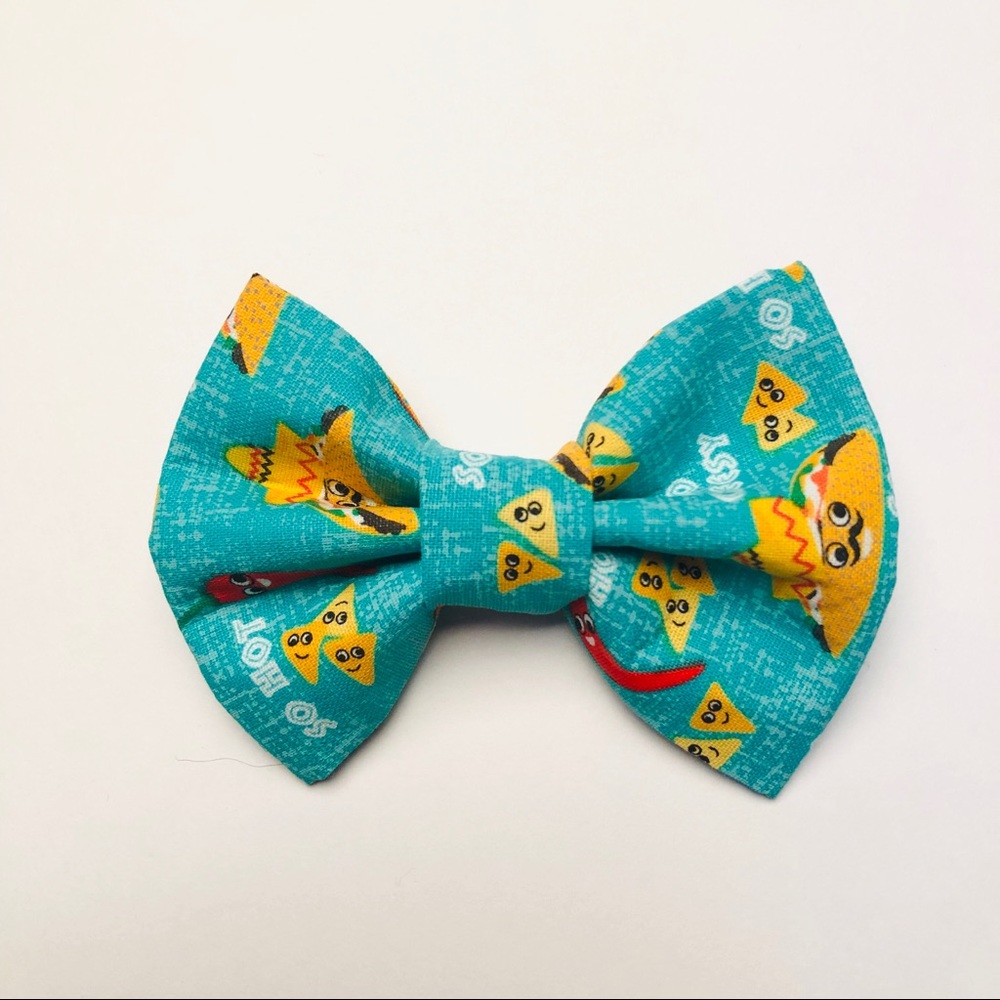 Taco Dog Cat Pet Bow Tie